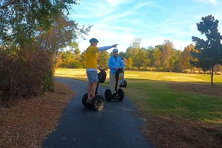 Your guide will train you to ride your Segway and guide your tour.